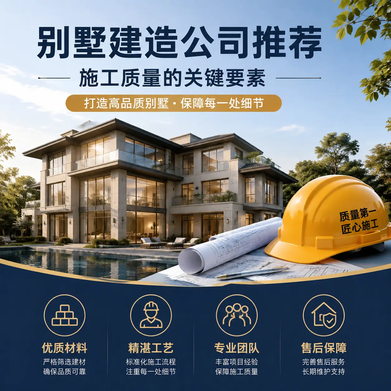 别墅建造公司推荐: 山西 施工质量的关键要素