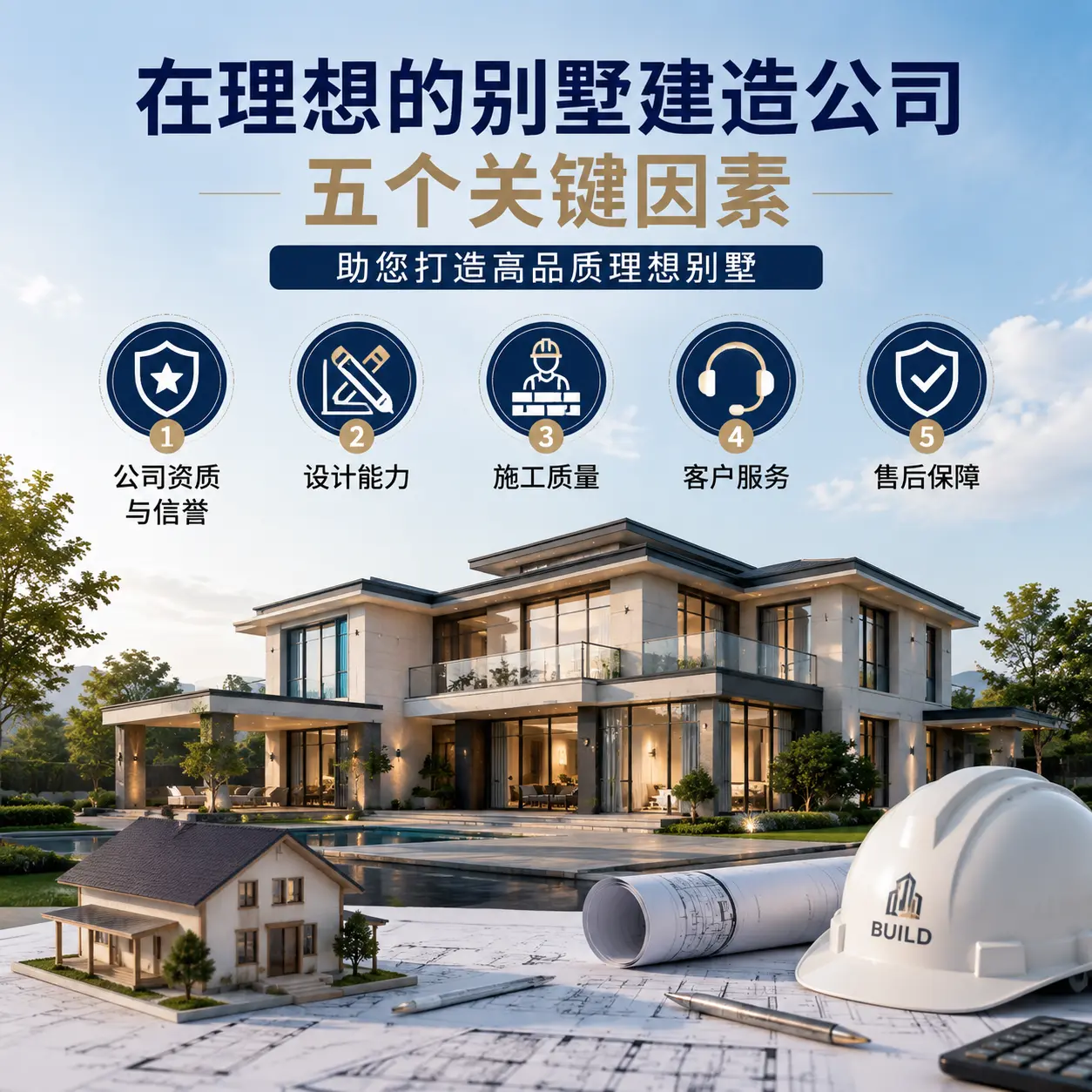 在 山西 找到理想别墅建造公司的五个关键因素