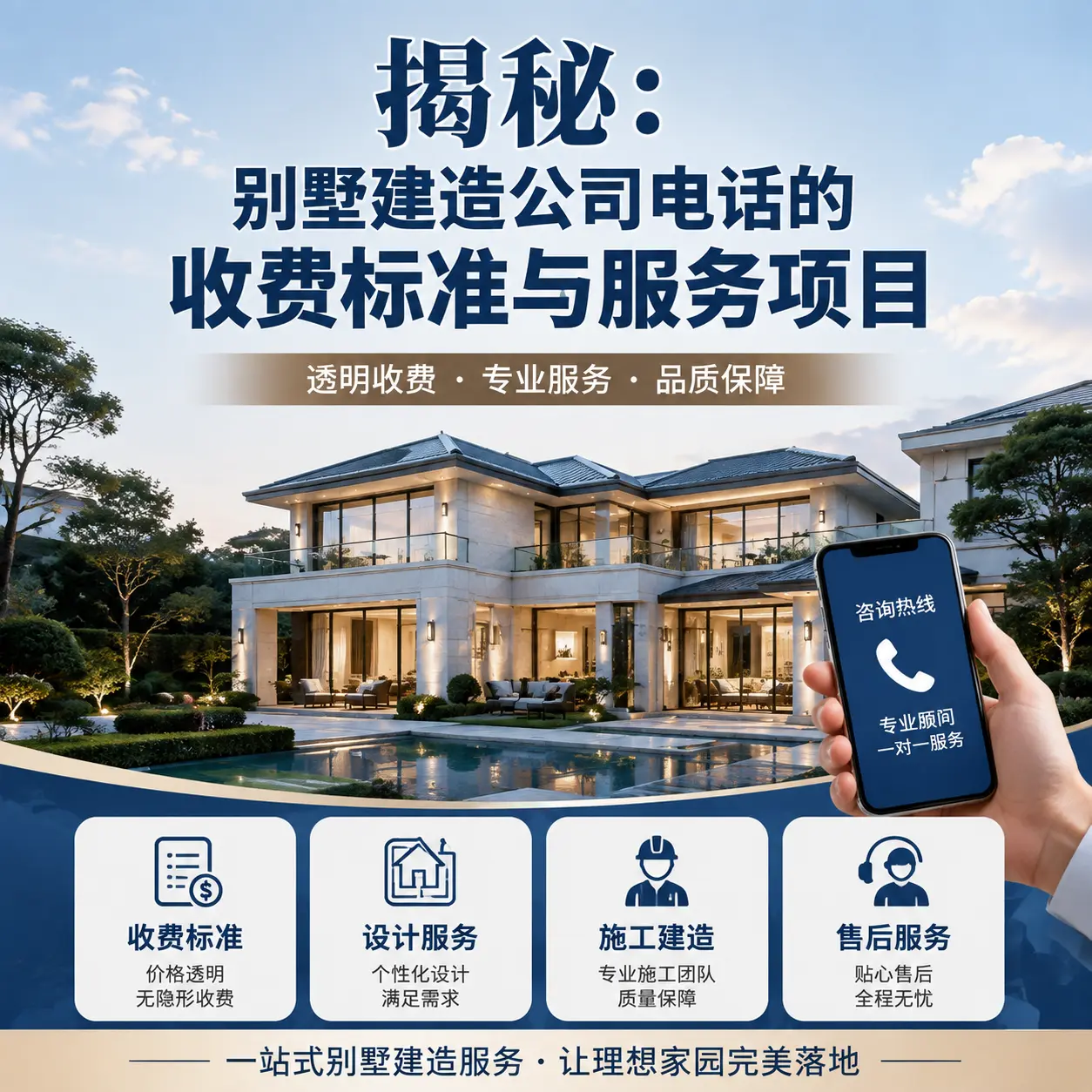 揭秘:山西别墅建造公司电话的收费标准与服务项目
