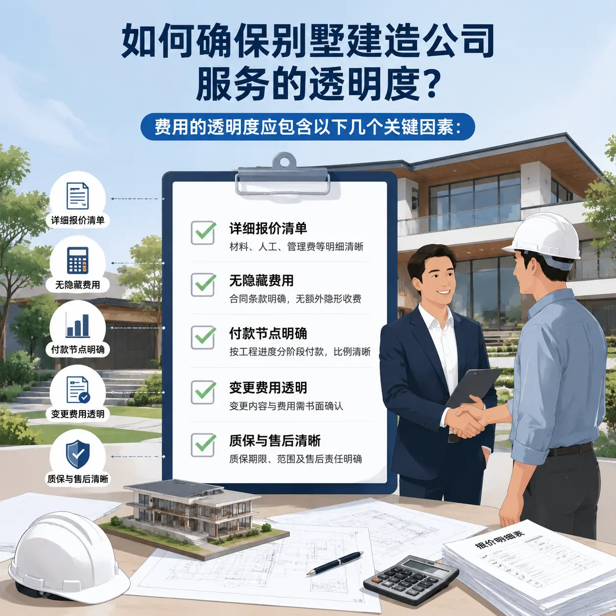 在 山西 如何确保别墅建造公司服务的透明度?