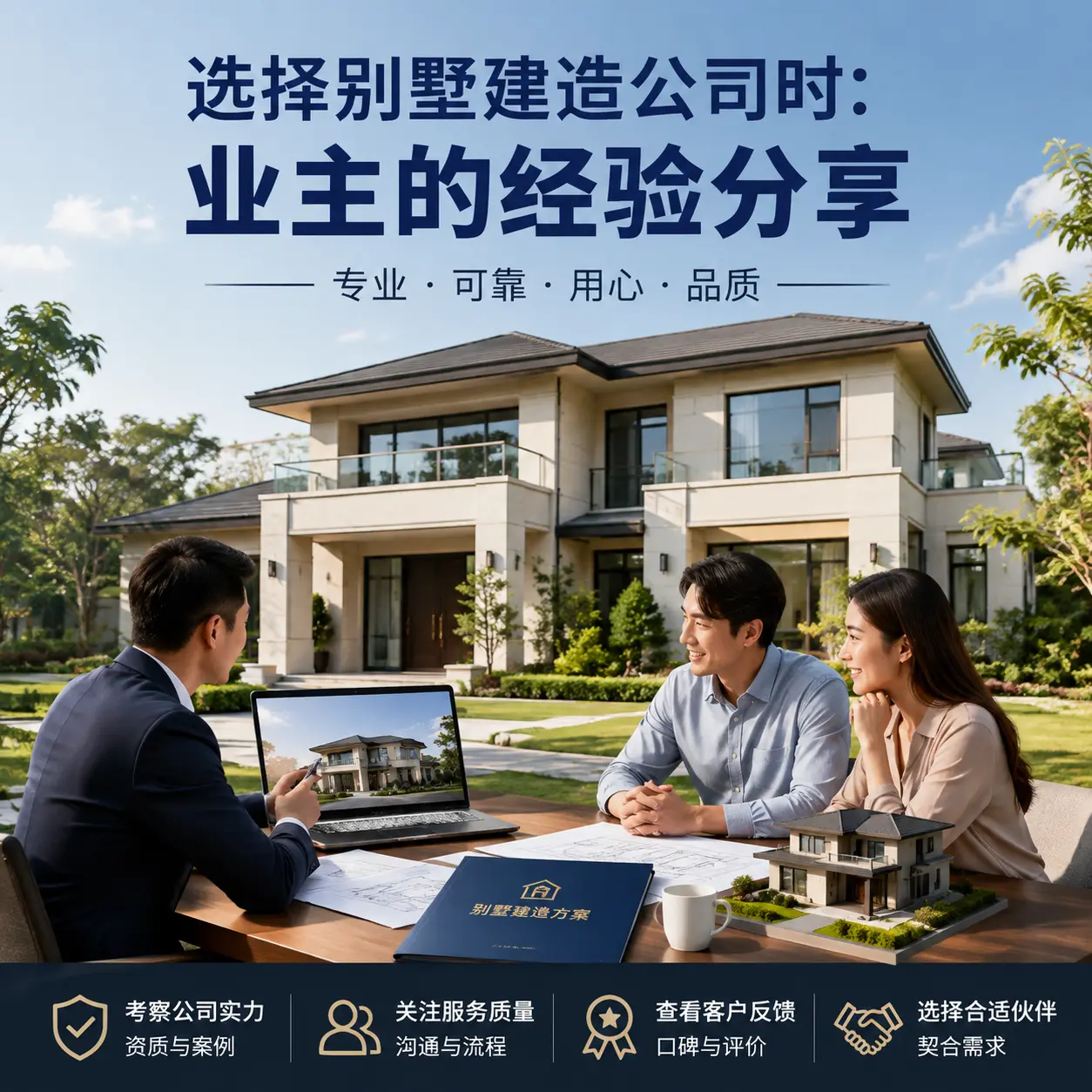 选择别墅建造公司时: 山西 业主的经验分享