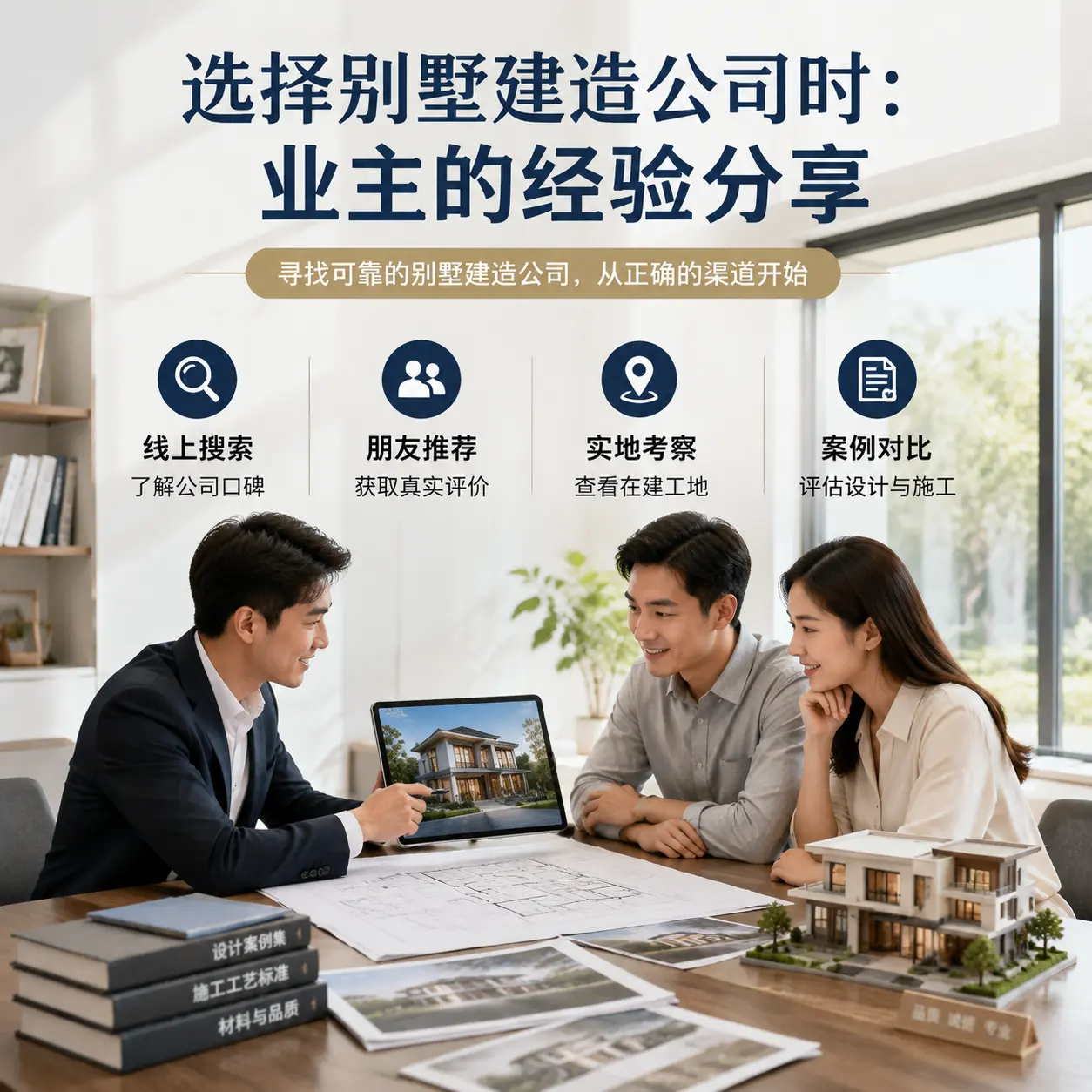 选择别墅建造公司时: 山西 业主的经验分享