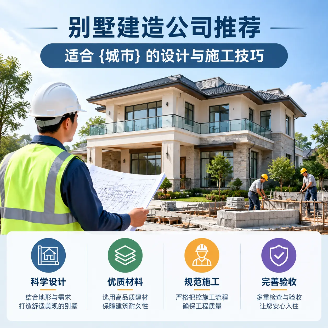别墅建造公司推荐:适合 山西 的设计与施工技巧