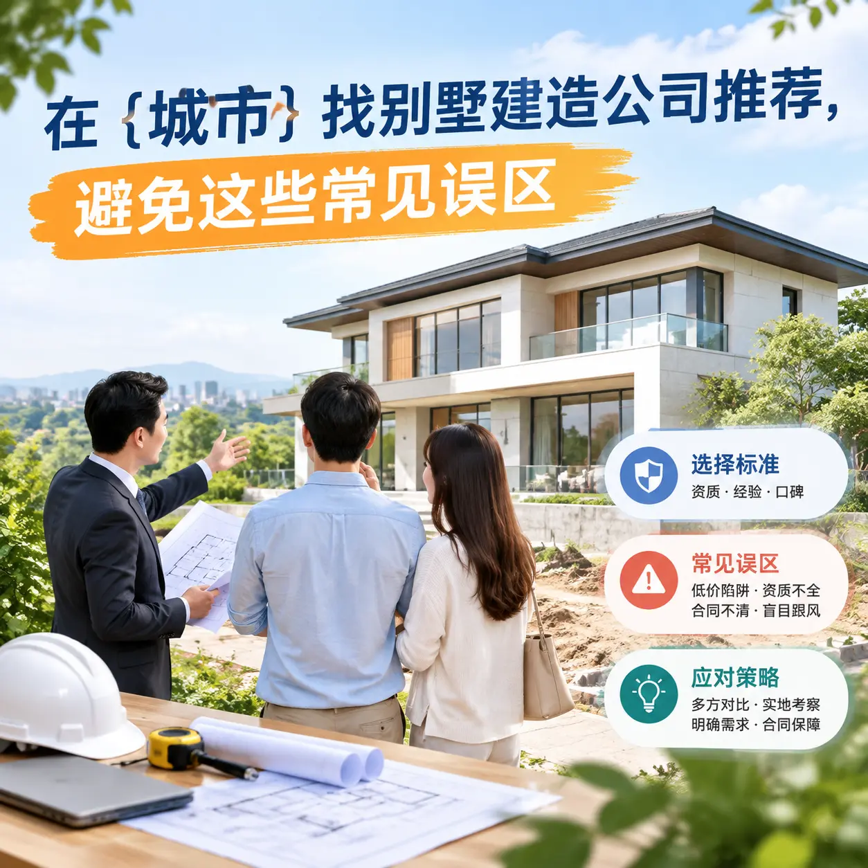 在 山西 找别墅建造公司推荐，避免这些常见误区