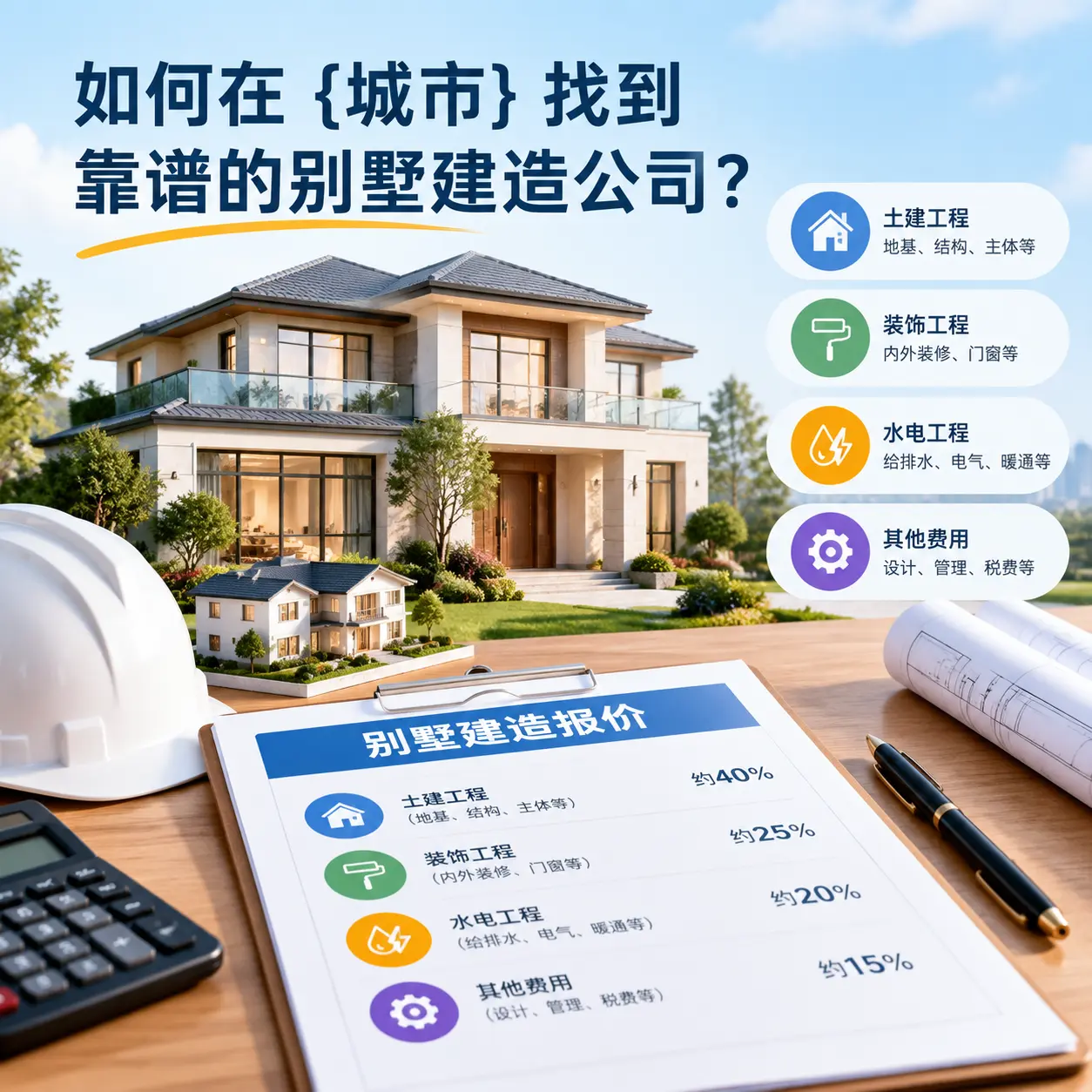 如何在 山西 找到靠谱的别墅建造公司？