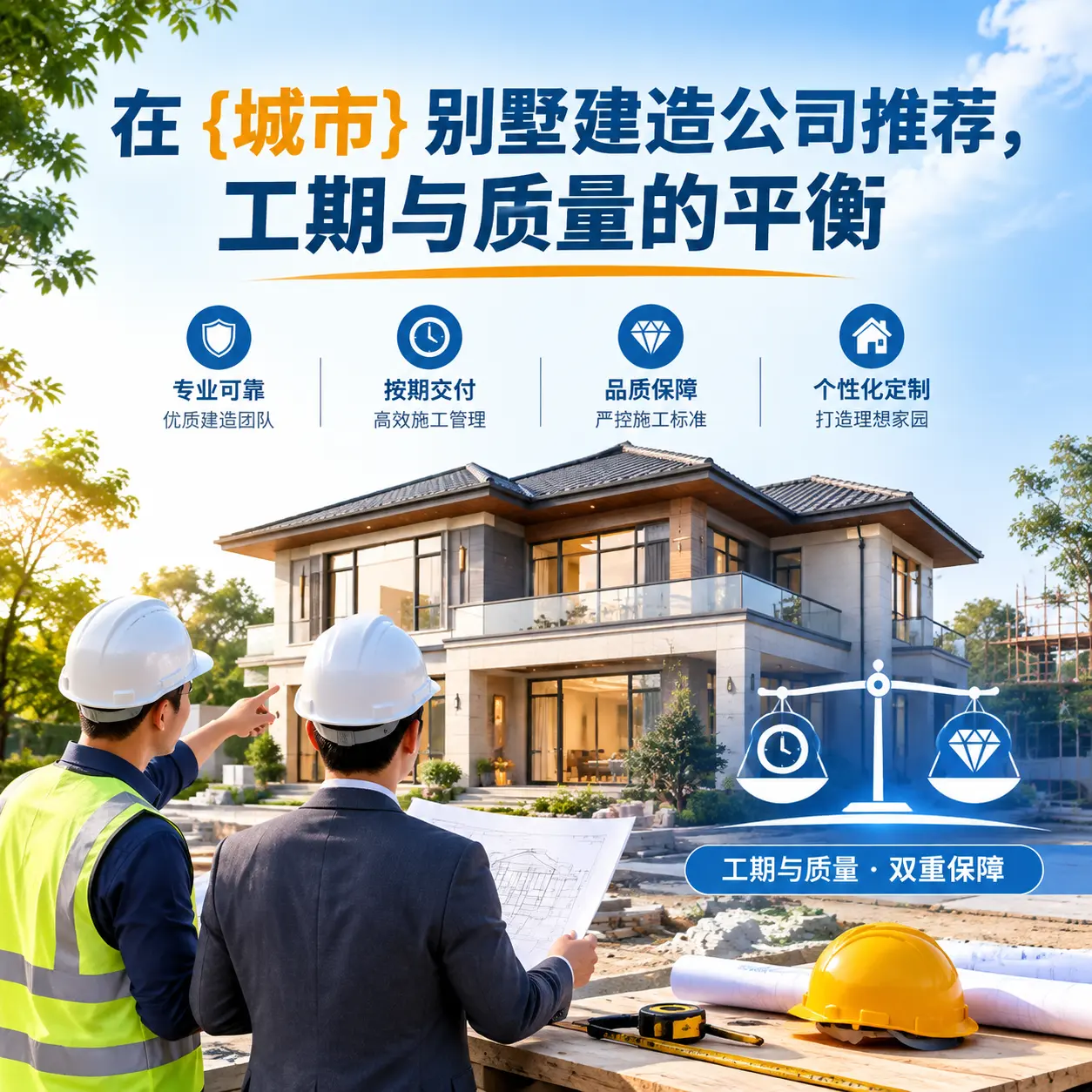 在 山西 别墅建造公司推荐，工期与质量的平衡