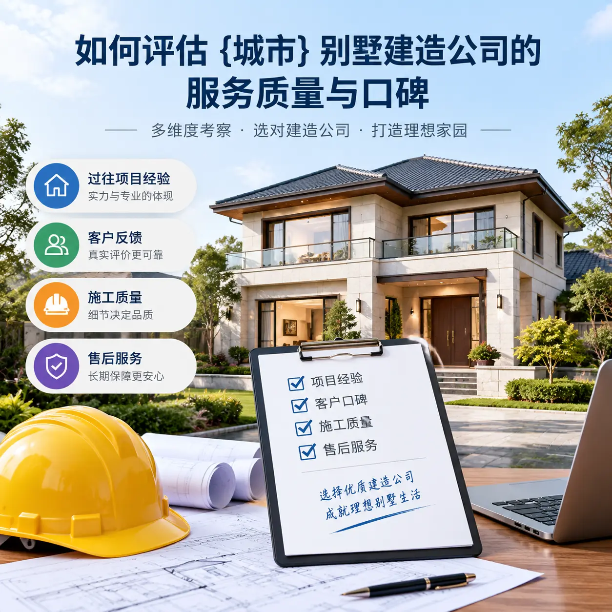 如何评估 山西 别墅建造公司的服务质量与口碑