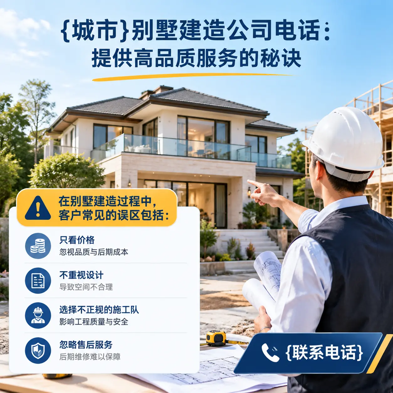 山西别墅建造公司电话:提供高品质服务的秘诀