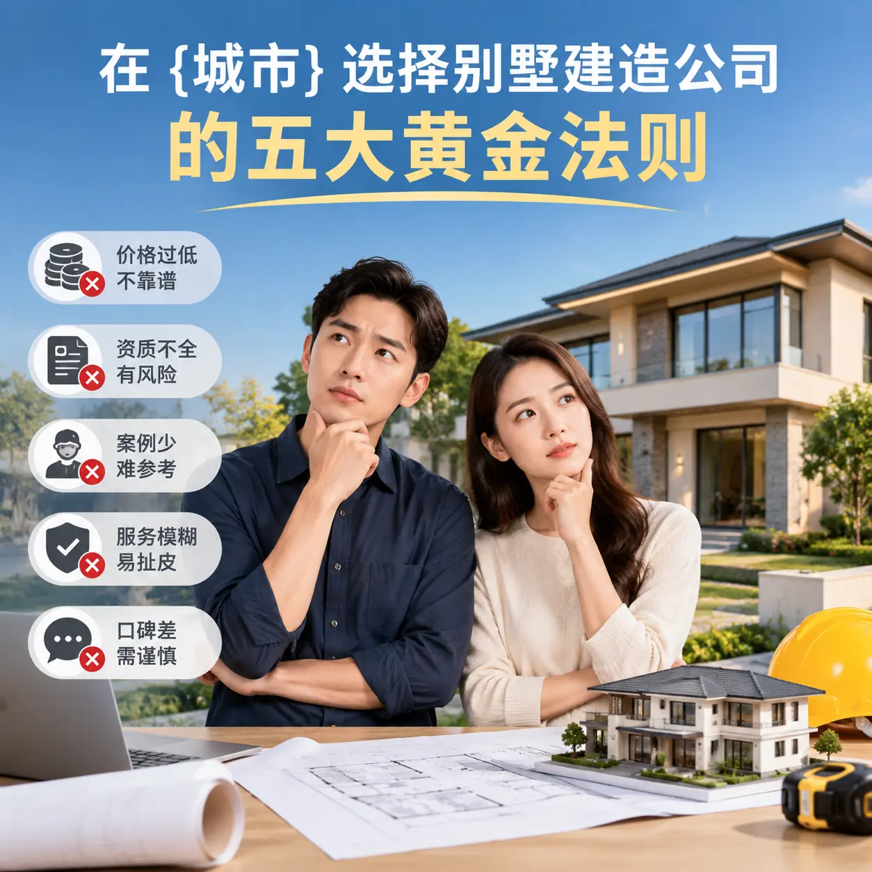 在 山西 选择别墅建造公司的五大黄金法则