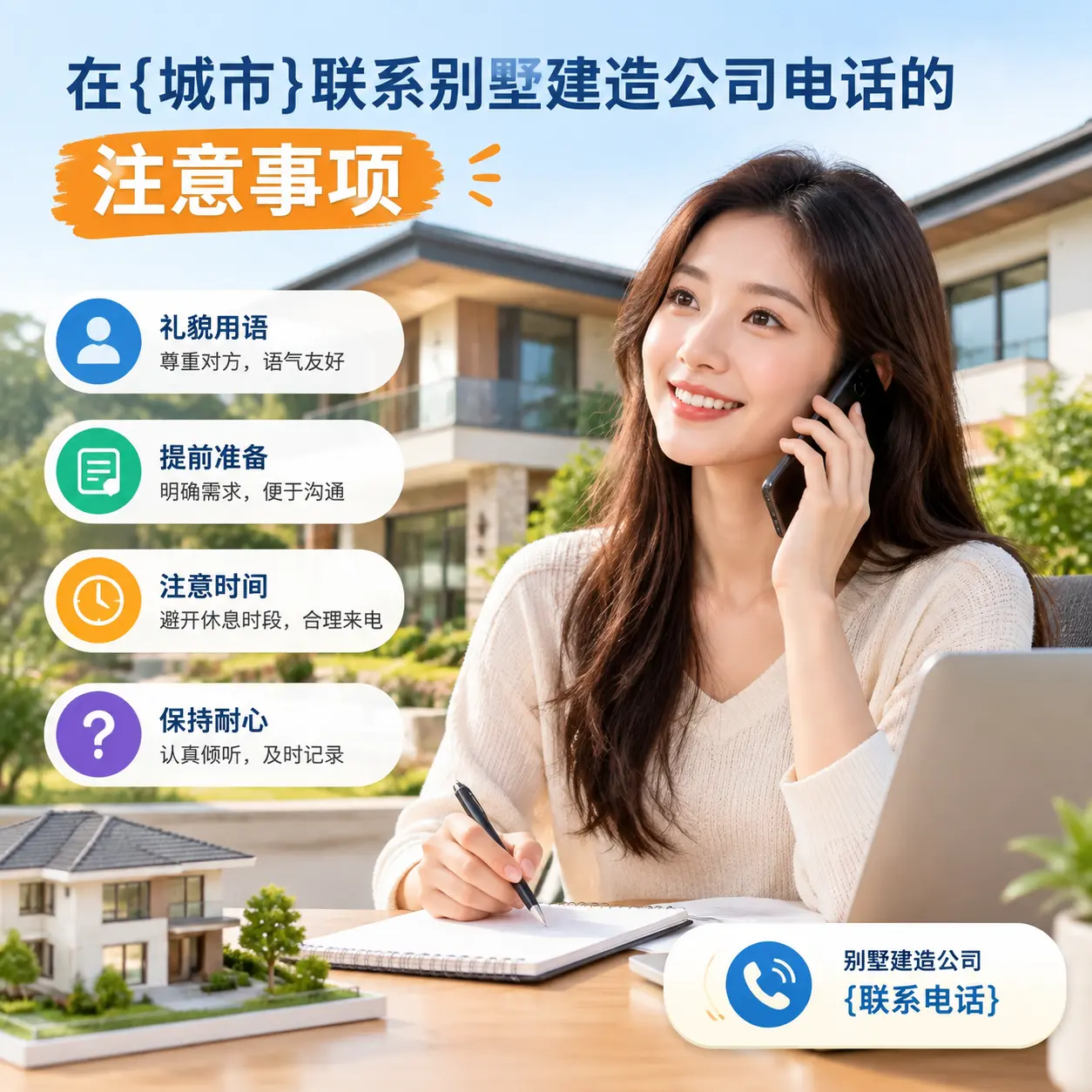 在山西联系别墅建造公司电话的注意事项