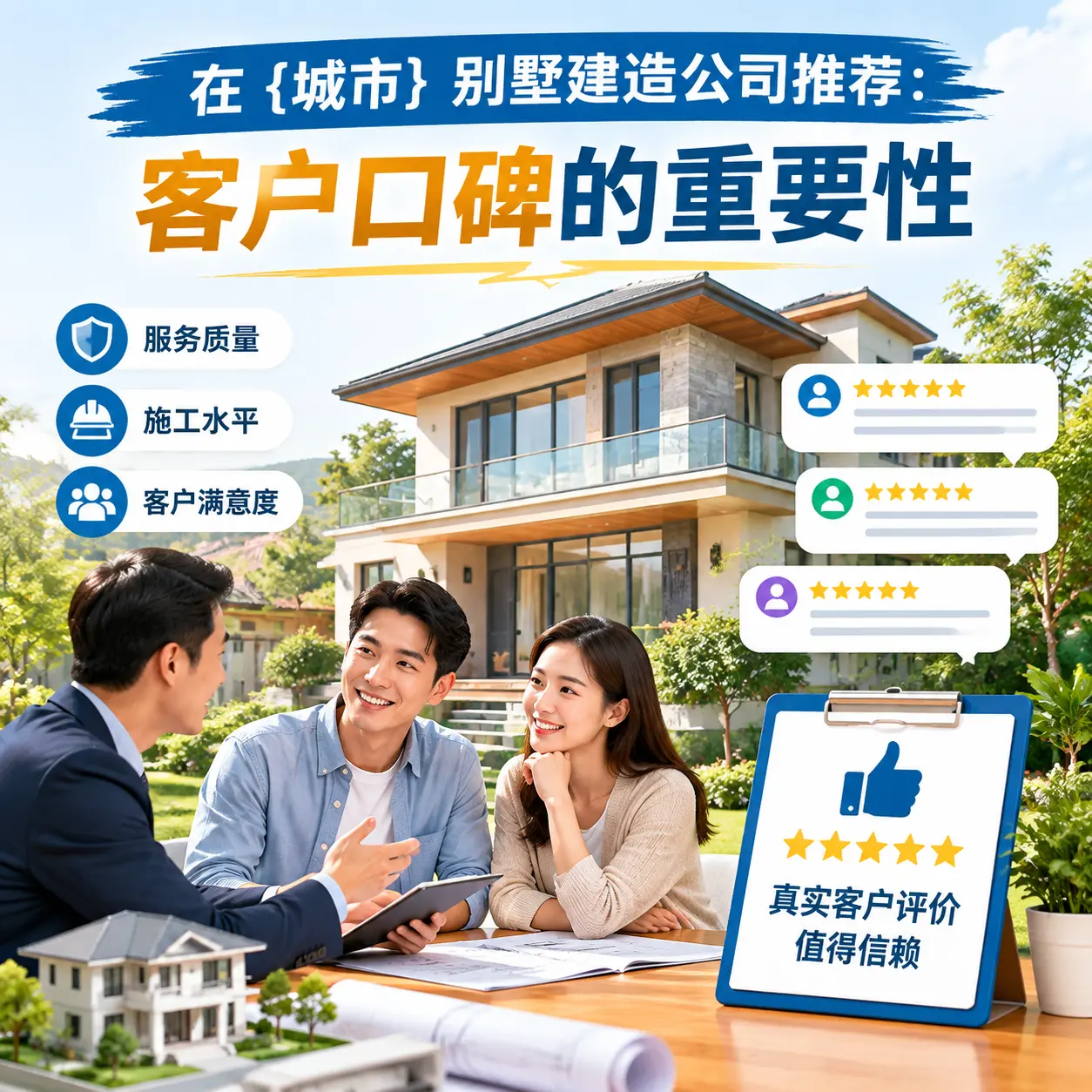 在 山西 别墅建造公司推荐：客户口碑的重要性