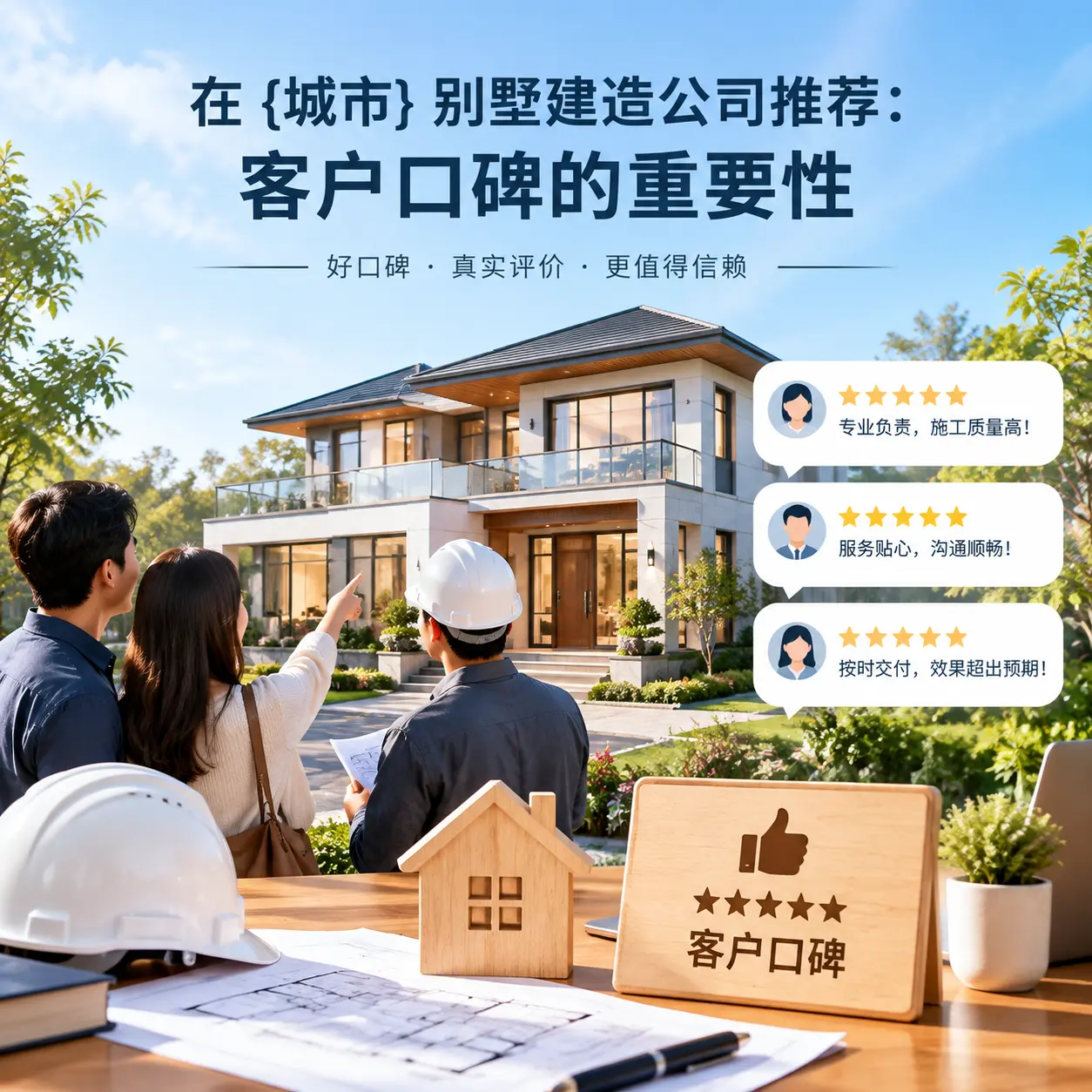 在 山西 别墅建造公司推荐：客户口碑的重要性