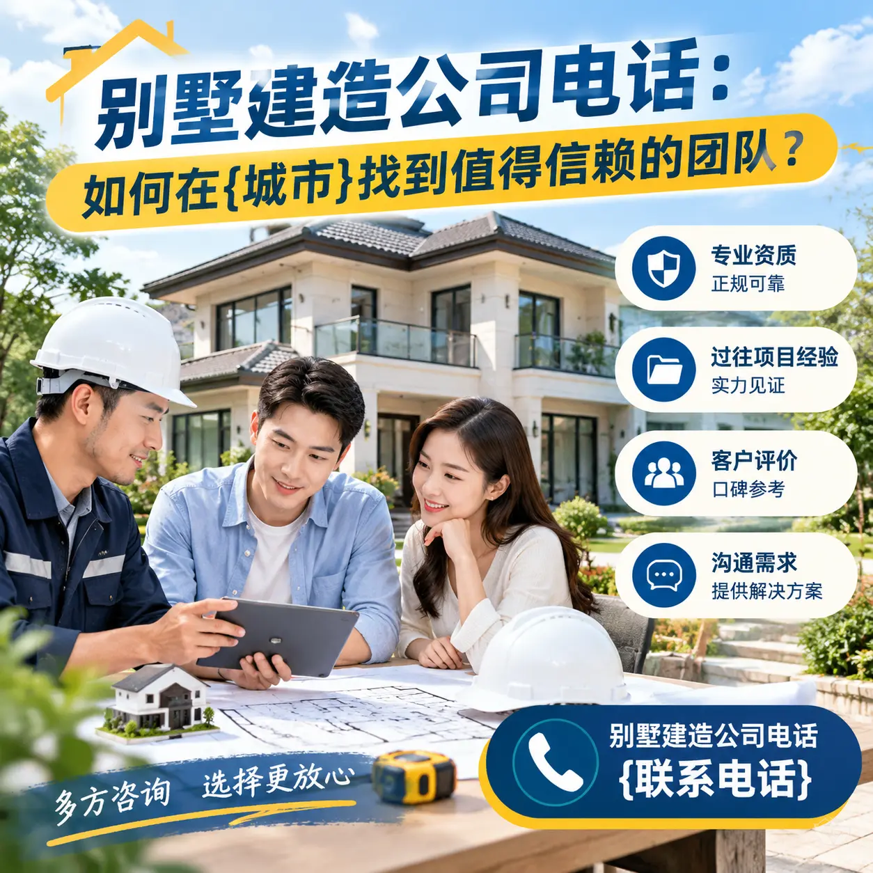 别墅建造公司电话:如何在山西找到值得信赖的团队?