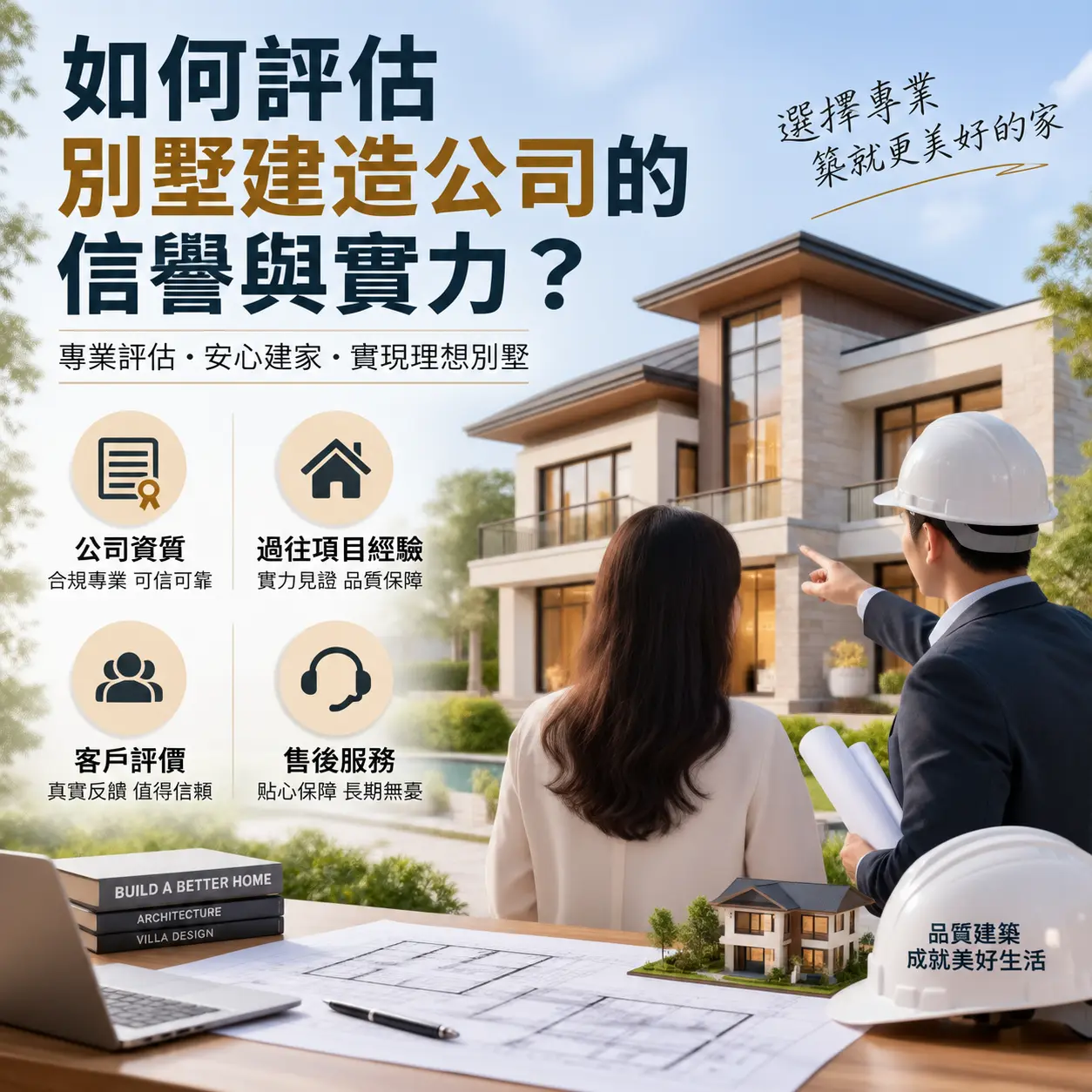 如何评估 山西 别墅建造公司的信誉与实力？