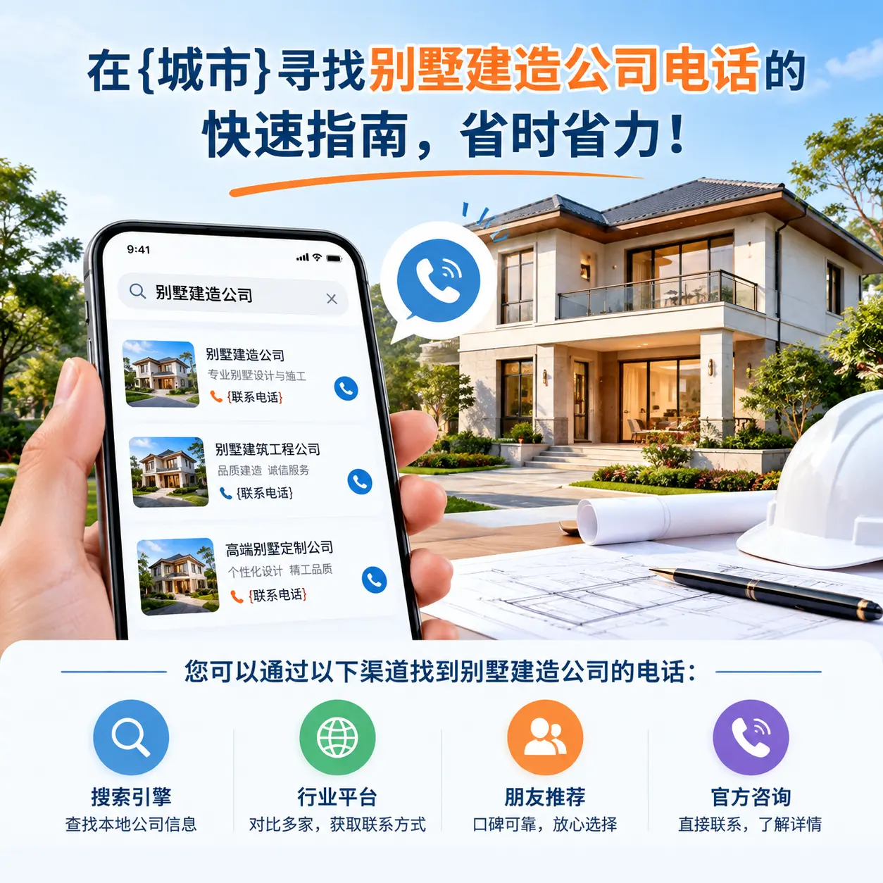在山西寻找别墅建造公司电话的快速指南，省时省力！