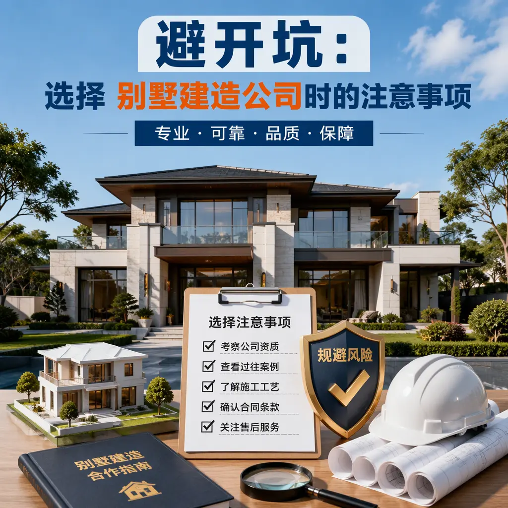 避开坑：选择 山西 别墅建造公司时的注意事项