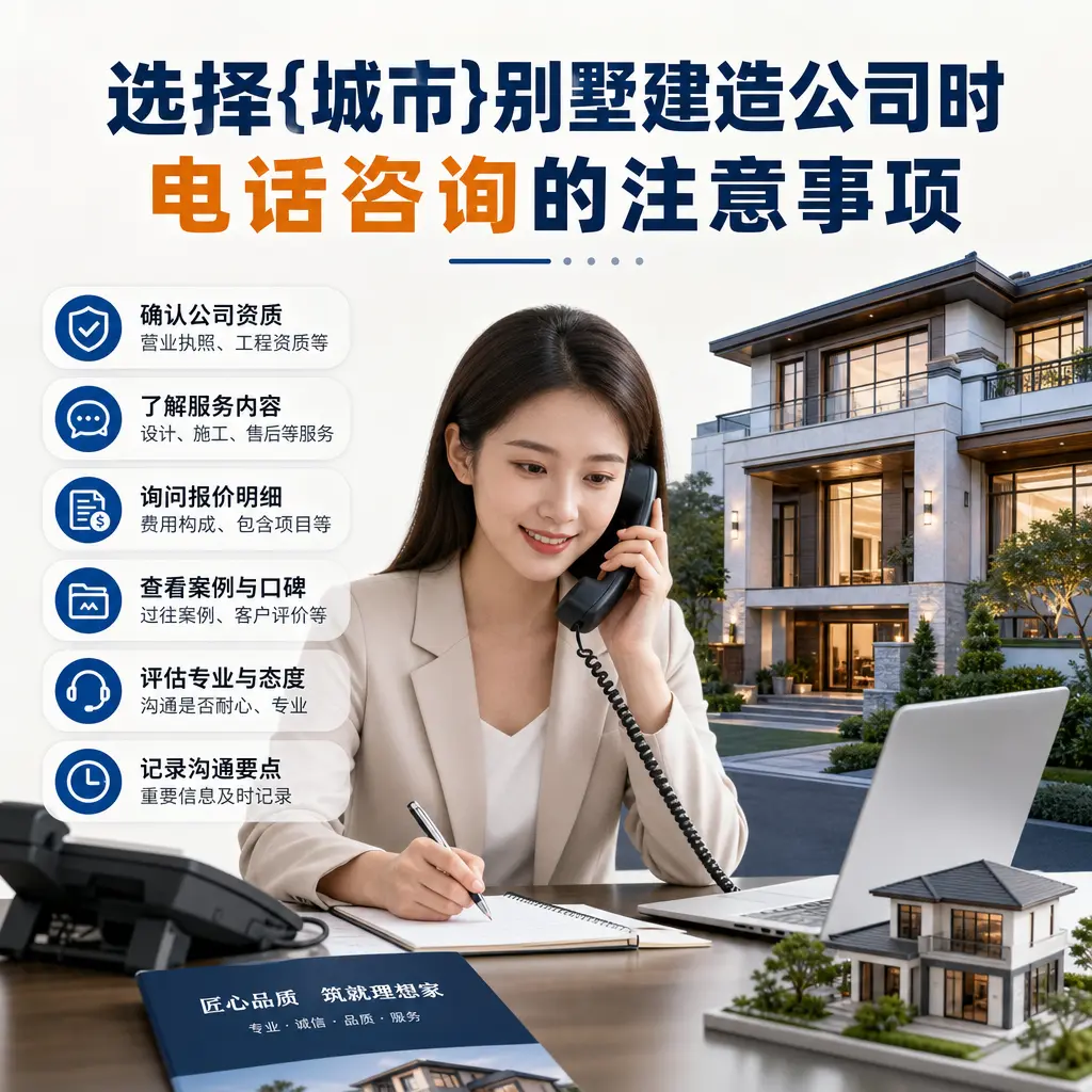 选择山西别墅建造公司时，电话咨询的注意事项
