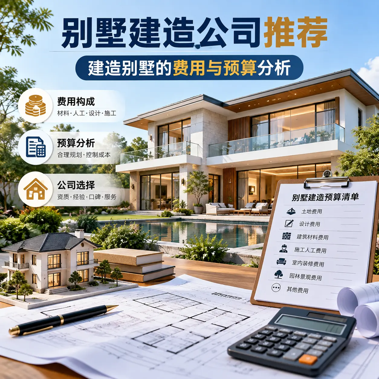 别墅建造公司推荐： 山西 建造别墅的费用与预算分析