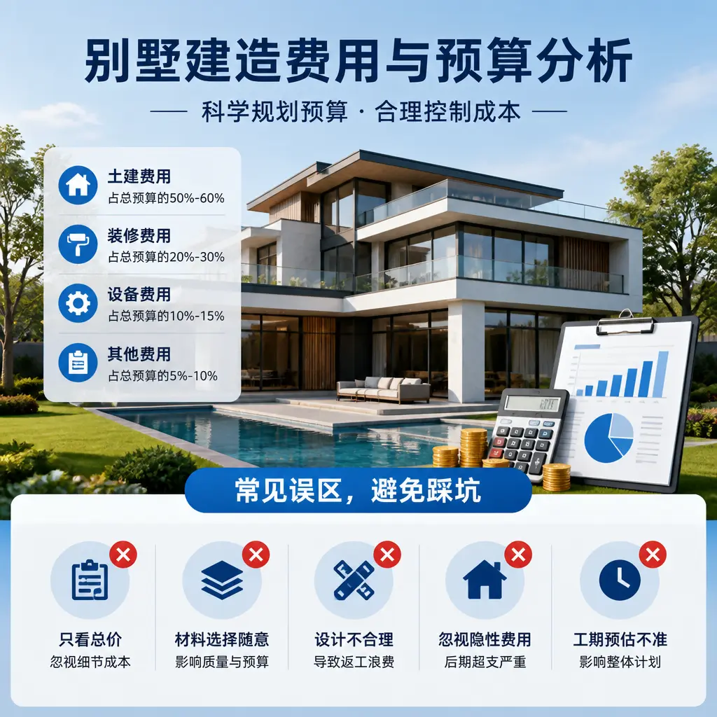 别墅建造公司推荐： 山西 建造别墅的费用与预算分析