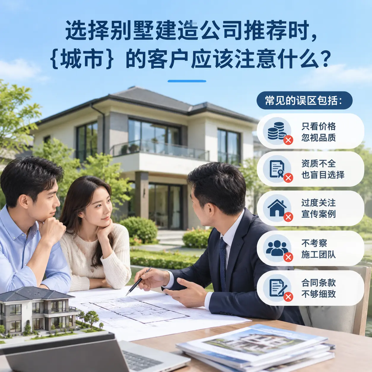 选择别墅建造公司推荐时,山西 的客户应该注意什么?