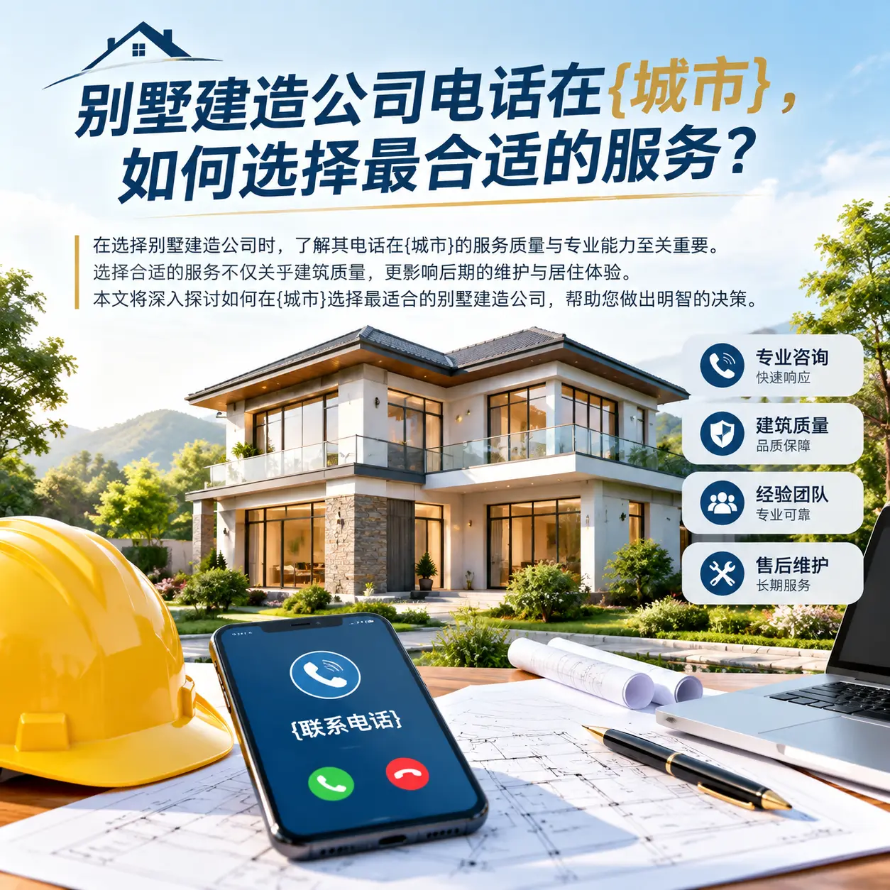 别墅建造公司电话在山西,如何选择最合适的服务?