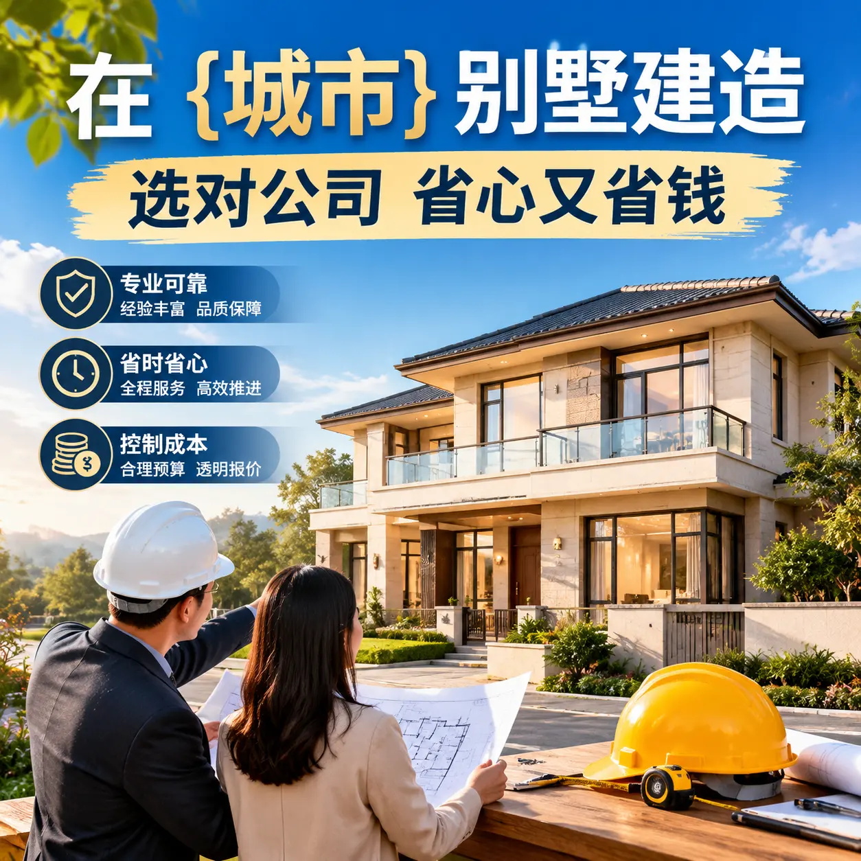 在 山西 别墅建造，选对公司省心又省钱