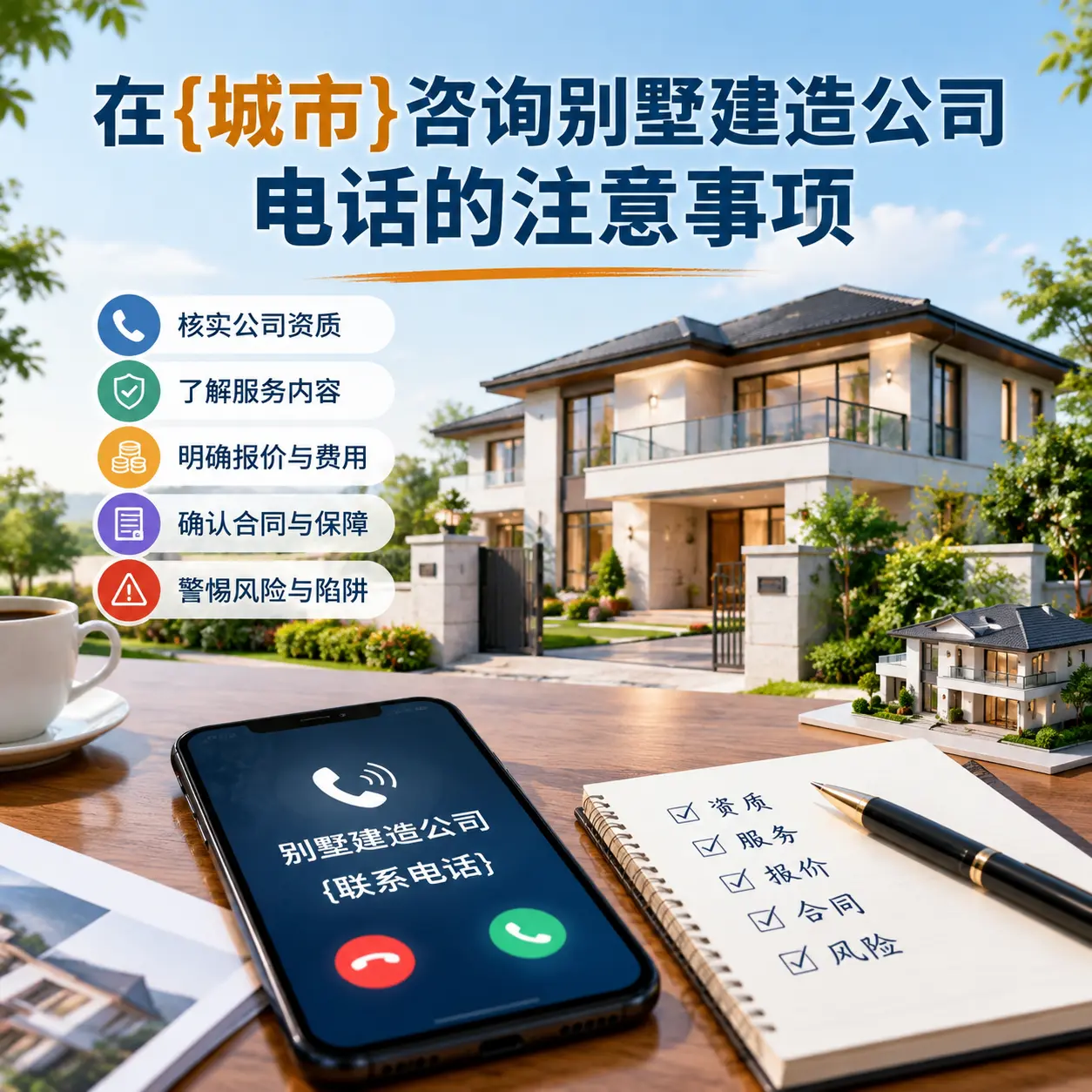 在山西咨询别墅建造公司电话的注意事项