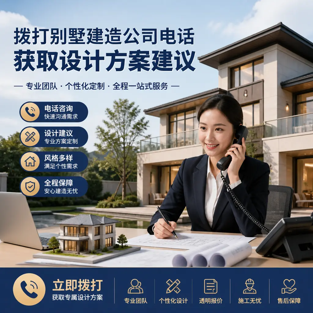 拨打山西别墅建造公司电话,获取设计方案建议